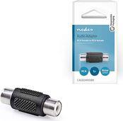 CAGB24950BK MONO AUDIO ADAPTER RCA FEMALE - RCA FEMALE BLACKP NEDIS