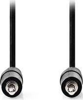 CAGL22000BK10 STEREO AUDIO CABLE 3.5MM MALE - 3.5MM MALE 1.00M BLACK NEDIS
