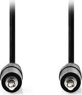 CAGL22000BK100 STEREO AUDIO CABLE 3.5MM MALE - 3.5MM MALE 10.0M BLACKC NEDIS