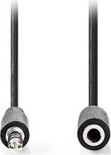 CAGL22050BK100 STEREO AUDIO CABLE 3.5MM MALE - 3.5MM FEMALE 10.0M BLACKC NEDIS