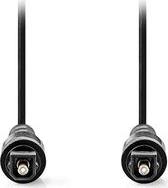 CAGL25000BK30 OPTICAL AUDIO CABLE TOSLINK MALE - TOSLINK MALE 3.00M BLACK NEDIS