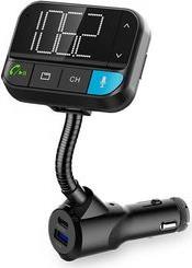 CATR1024BK CAR FM BLUETOOTH TRANSMITTER PD20W / QC3.0 BLACK NEDIS