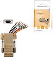 CCGB52820IV SERIAL ADAPTER D-SUB 9-PIN FEMALE - RJ45 FEMALE IVORYP NEDIS