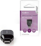 CCGB60915BK USB-C 3.2 GEN 1 ADAPTER USB-C MALE - USB-A FEMALE BLACKP NEDIS
