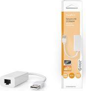 CCGB60950WT02 USB 2.0 NETWORK ADAPTER USB-A MALE - RJ45 FEMALE 0.20M WHITE NEDIS