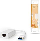 CCGB61950WT02 USB 3.0-ADAPTER USB-A MALE - RJ45 FEMALE 1 GBIT 0,2 M WHITE NEDIS από το e-SHOP