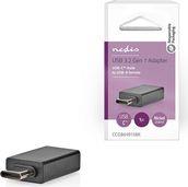 CCGB64915BK USB 3.2 GEN 1 ADAPTER USB-C MALE - USB A FEMALE 5GBPS OTG BLACKP NEDIS