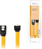 CCGB73255YE05 SATA CABLE 6 GBPS SATA 7-PIN FEMALE - SATA 7-PIN FEMALE 0.50M YELLOW NEDIS