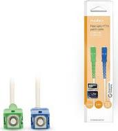 CCGB89610WT20 GLASS FIBER PATCH CABLE SMF (SINGLE MODE PHASE) SC/APC - SC/UPC 2.00M WHITE NEDIS