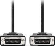 CCGL32001BK20 DVI CABLE DVI-D 24+1-PIN MALE - DVI-D 24+1-PIN MALE 2.00M BLACK NEDIS