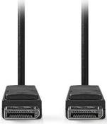 CCGL37010BK30 DISPLAYPORT CABLE DISPLAYPORT MALE - DISPLAYPORT MALE 4K@60HZ 3.00M BLACK NEDIS