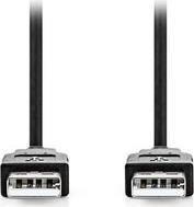 CCGL60000BK30 USB HIGH SPEED CABLE USB-A MALE - USB-A MALE 3.00M BLACK NEDIS