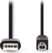 CCGL60101BK20 USB 2.0 CABLE USB-A MALE - USB-B MALE 2.00M BLACK NEDIS