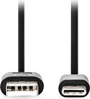 CCGL60601BK10 USB 2.0 CABLE USB-A MALE - USB-C MALE 2.5W 1.00M BLACK NEDIS
