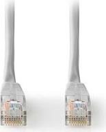 CCGL85101GY30 CAT5E NETWORK CABLE U/UTP RJ45 MALE - RJ45 MALE 3.00M GREY NEDIS