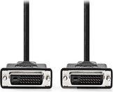 CCGP32001BK30 DVI-D 24+1-PIN MALE DVI-D 24+1-PIN MALE 3.00M BLACK NEDIS