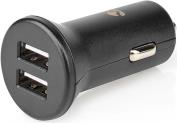 CCHAU480ABK CAR CHARGER, DUAL USB-A 4.8A BLACK NEDIS από το e-SHOP