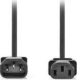 CEGL10500BK30 POWER CABLE IEC-320-C14 - IEC-320-C13 3.00M BLACK NEDIS
