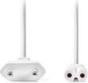 CEGL11040WT30 POWER CABLE EURO MALE - IEC-320-C7 3.00M WHITE NEDIS