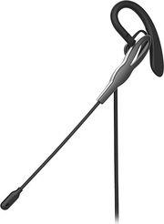 CHSTUM210BK PC HEADSET IN-EAR WITH FOLD-AWAY MICROPHONE BLACK / GREYP NEDIS