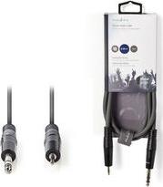 COTH23205GY15 STEREO AUDIO CABLE 6.35 MM MALE - 3.5 MM MALE 1.5M GREY NEDIS