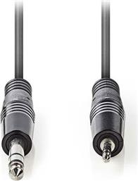 COTH23205GY15 STEREO AUDIO CABLE 6.35 MM MALE - 3.5 MM MALE 1.5M GREY ΚΑΛΩΔΙΟ NEDIS
