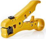 CSGG49520YE COAX CABLE STRIPPER RG59 - RG6 - RG7 - RG11P NEDIS
