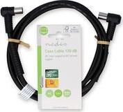 CSGL40120BK15 COAX CABLE, IEC (COAX) MALE - IEC (COAX) FEMALE 1.50M BLACK NEDIS