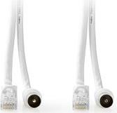 CSGP4500WT30 COAX/CAT6 COMBINATION CABLE WITH CONNECTORS 3.0 MPN NEDIS