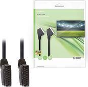 CVGB31000BK20 SCART CABLE SCART MALE - SCART MALE 2.0 M BLACK NEDIS