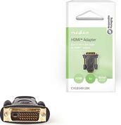 CVGB34912BK HDMI ADAPTER DVI-D 24+1-PIN MALE - HDMI FEMALE BLACKP NEDIS