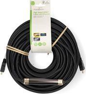 CVGL34002BK250 HIGH SPEED HDMI CABLE WITH ETHERNET HDMI MALE - HDMI MALE 25.0M BLACK NEDIS