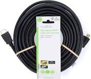 CVGL34060BK150 HIGH SPEED HDMI CABLE WITH ETHERNET 4K@60HZ 15.0M BLACKC NEDIS