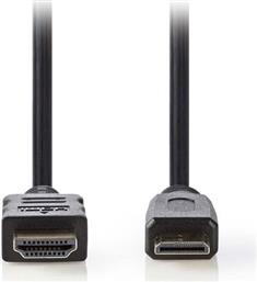 CVGP34500BK15 HIGH SPEED HDMI CABLE WITH ETHERNET, HDMI - HDMI MINI, 1.5M, BLACK ΚΑΛΩΔΙΟ HDMI NEDIS από το ΚΩΤΣΟΒΟΛΟΣ