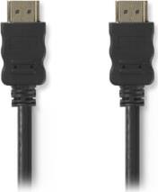 CVGT34000BK05 HIGH SPEED HDMI CABLE WITH ETHERNET HDMI CONNECTOR - HDMI CONNECTOR 0.5M BLACK NEDIS