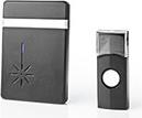 DOORB212BK WIRELESS DOORBELL SET BATTERY POWERED 36 MELODIES NEDIS