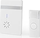 DOORB212WT WIRELESS DOORBELL SET BATTERY POWERED 36 MELODIES NEDIS