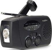 ΕΠΑΝΑΦΟΡΤΙΖΟΜΕΝΟ ΑΝΑΛΟΓΙΚΟ ΡΑΔΙΟΦΩΝΟ RDFMCR2000BK EMERGENCY RADIO AM/FM BLACK NEDIS