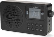 ΦΟΡΗΤΟ ΕΠΑΝΑΦΟΡΤΙΖΟΜΕΝΟ ΨΗΦΙΑΚΟ ΡΑΔΙΟΦΩΝΟ RDFM2225BK FM RADIO PORTABLE DESIGN 2W BLACK NEDIS