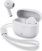 HPBT2400WT FULLY WIRELESS BLUETOOTH EARPHONES BUILT-IN MICROPHONE VOICE CONTROL SUPPORT WHITE NEDIS