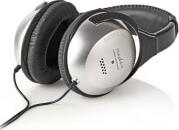 HPWD1201BK OVER-EAR HEADPHONES SILVER/BLACK NEDIS