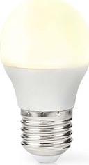 LBE27G452 LED BULB E27 G45 4.9W 470LM 2700K WARM WHITE / FROSTED NEDIS