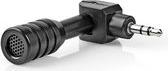 MICMJ100BK WIRED MICROPHONE MINI PLUG-IN 3.5 MM BLACK NEDIS