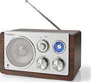 RDFM5110BN FM RADIO TABLE DESIGN 15W BROWN/SILVER NEDIS