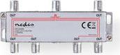 SSPL600ME CATV F-SPLITTER MAX 10 DB GAIN 5 - 1000 MHZ 6 OUTPUTS NEDIS