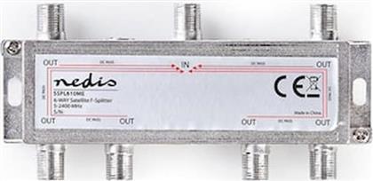 SSPL610ME SATELLITE F-SPLITTER MAX 17 DB GAIN 5 - 2400 MHZ 6 OUTPUTS 233-0951 NEDIS