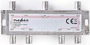 SSPL610ME SATELLITE F-SPLITTER MAX 17 DB GAIN 5 - 2400 MHZ 6 OUTPUTS NEDIS