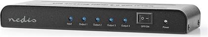 VSPL3474AT HDMI SPLITTER WITH 4PORTS 4K@60HZ ANTHRACITE NEDIS