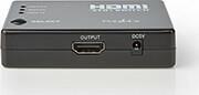 VSWI3453BK HDMI SWITCH 3 PORTS 3X HDMI INPUT 1X HDMI OUTPUT 1080P ABS ANTHRACITE BOX NEDIS από το e-SHOP