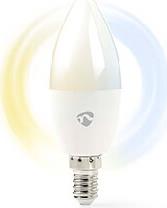 WIFILRW10E14 SMARTLIFE LED BULB E14 470LM 4.9W WARM TO COOL WHITE CANDLE NEDIS